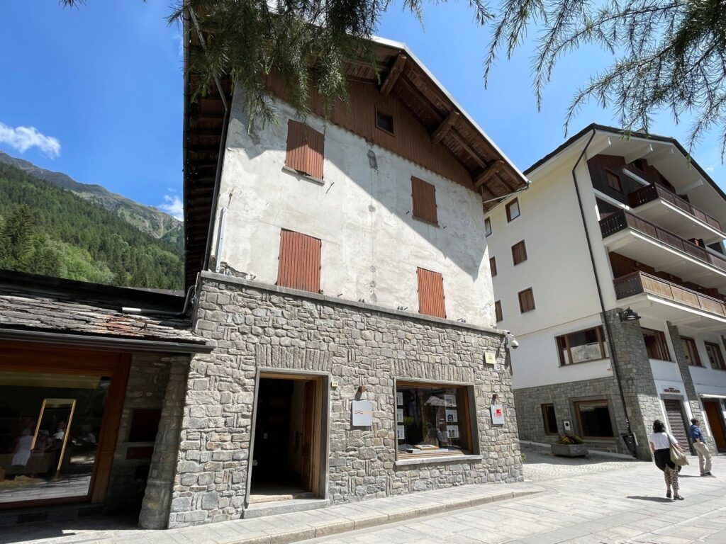 Ex hotel Perrier a Courmayeur