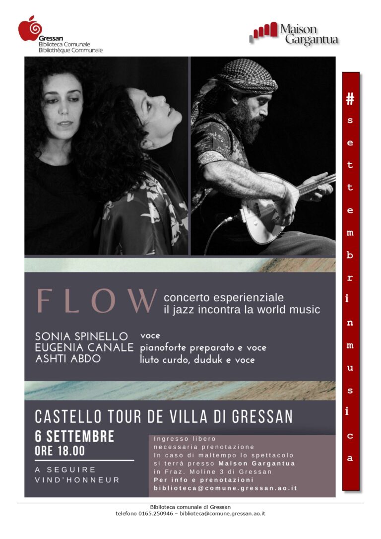 A Gressan, il concerto esperienziale Flow