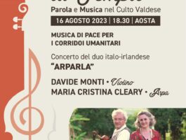 La musica è la protagonista di due serate al tempio valdese di Aosta