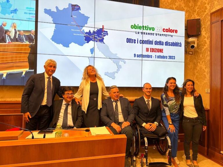 Obiettivo Tricolore: la Valle d'Aosta è tappa dell'iniziativa paralimpica