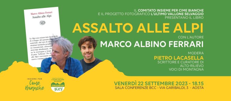 Marco Albino Ferrari presenta Assalto alle Alpi ad Aosta