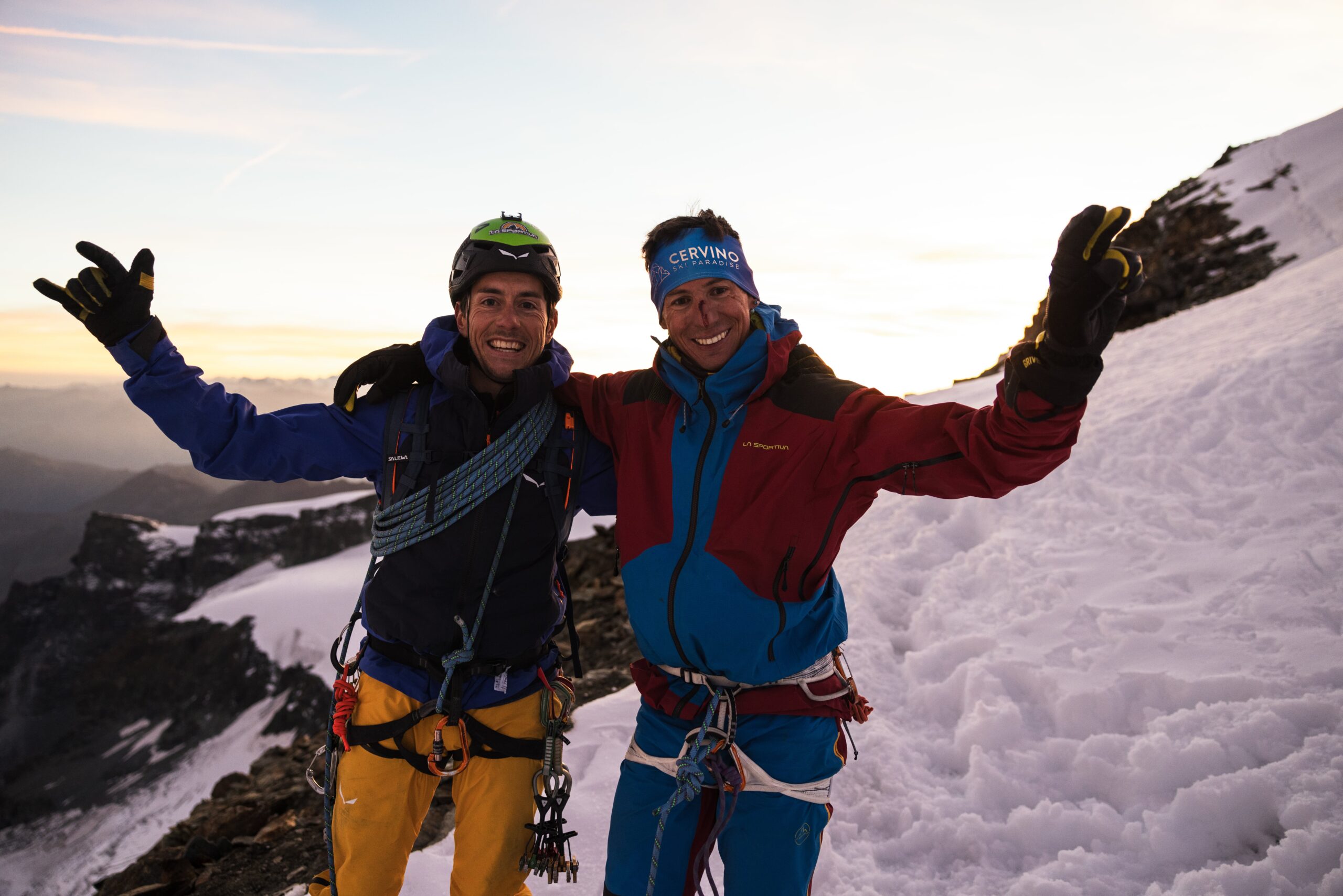 Estate Indiana: François Cazzanelli apre una nuova via sul Breithorn centrale