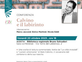 Ad Aosta, la conferenza “Calvino e il labirinto”