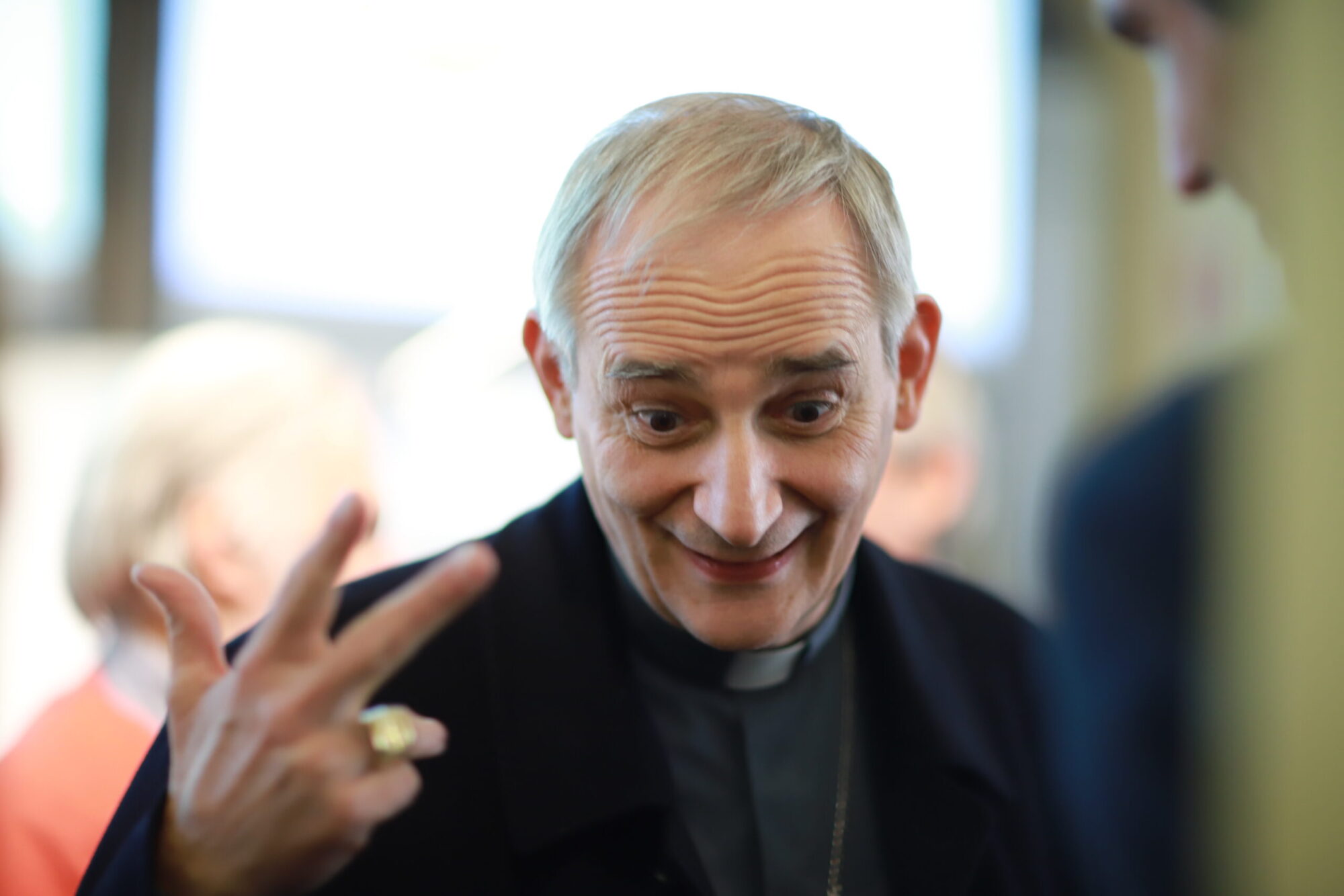 Un incontro con il presidente Cei Matteo Maria Zuppi