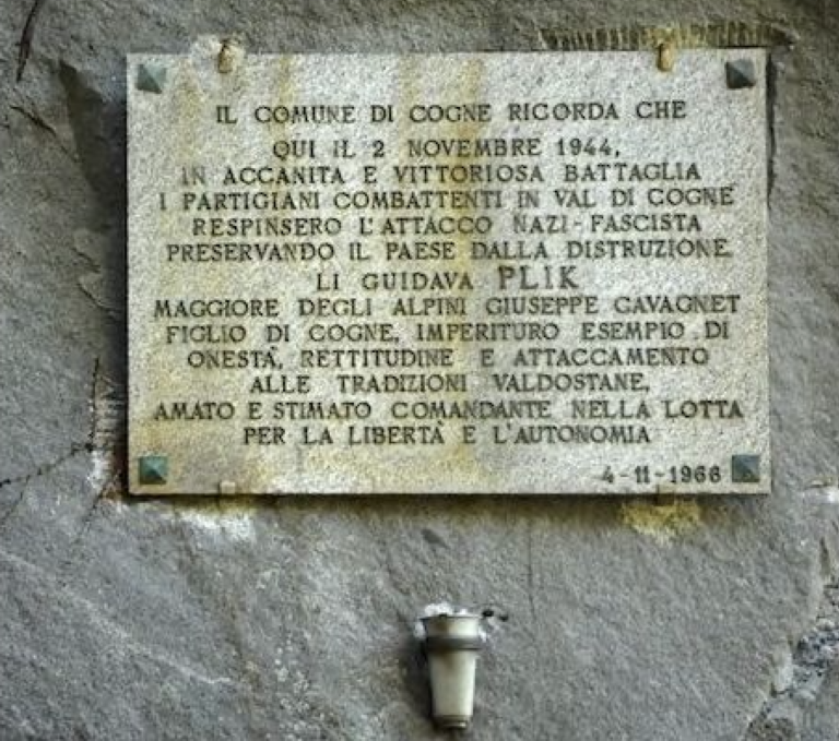 Commemorazione della battaglia di Cogne