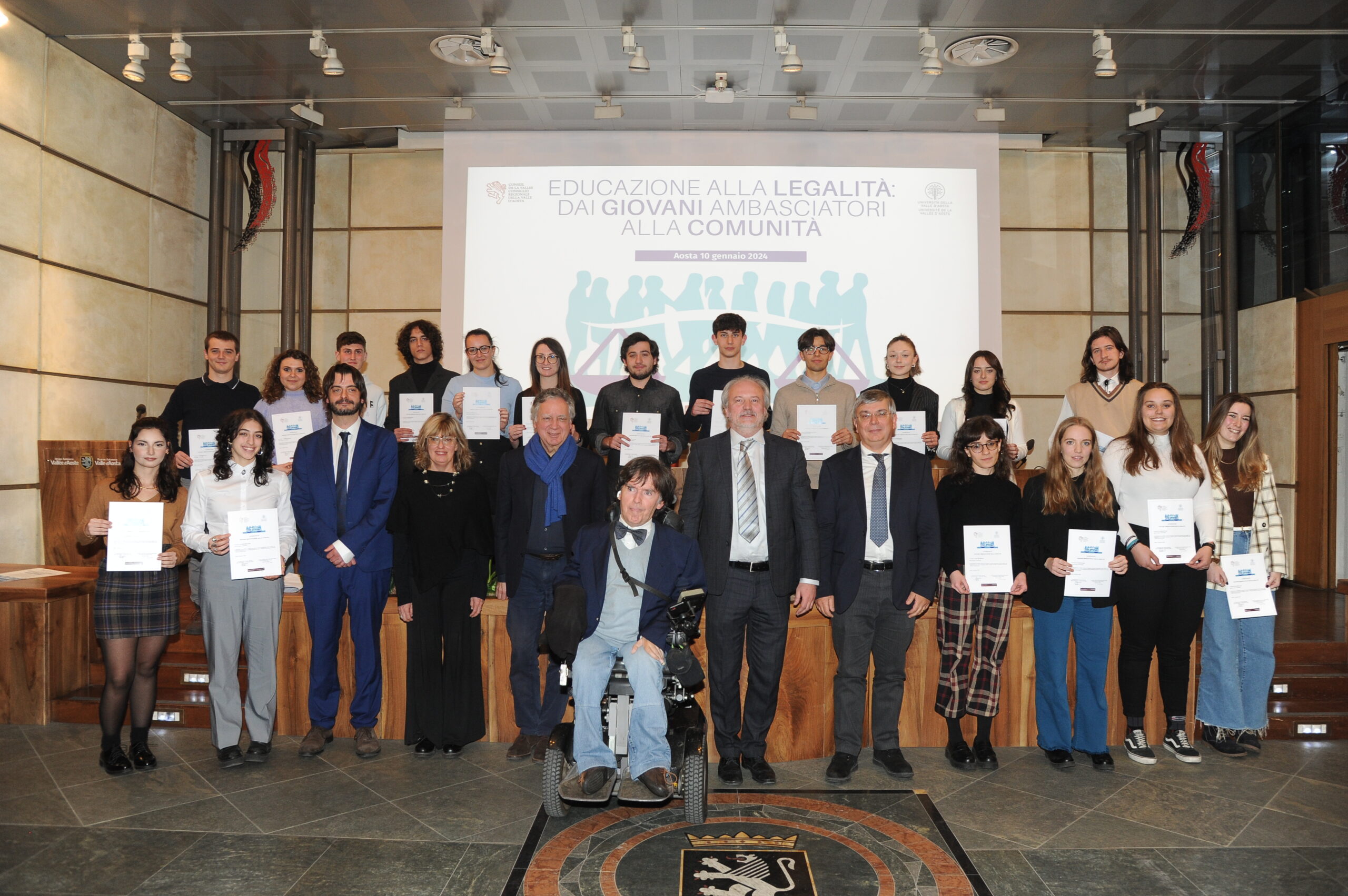 Giovani Ambasciatori della Legalità: inaugurato il corso