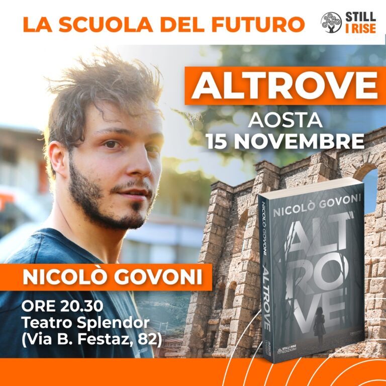 Nicolò Govoni in tour ad Aosta
