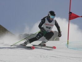 Filippo Segala-Jacques Belfrond, doppietta rossonera nello Slalom di Solda
