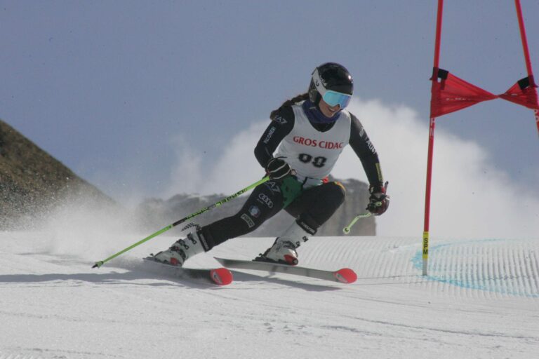Filippo Segala-Jacques Belfrond, doppietta rossonera nello Slalom di Solda