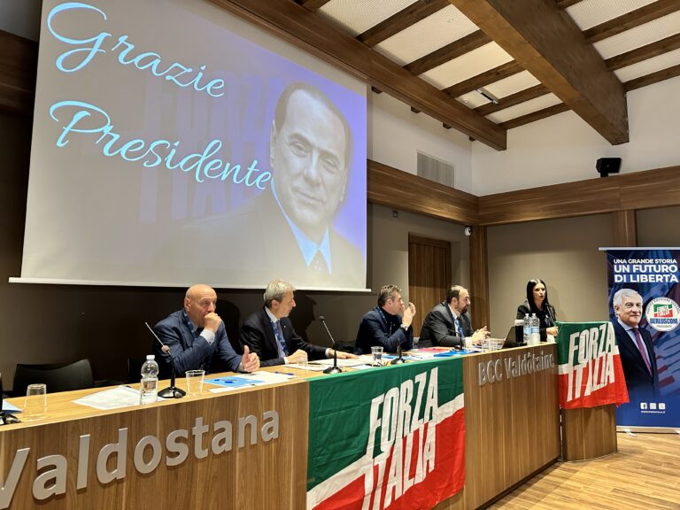 Forza Italia Valle d'Aosta a congresso