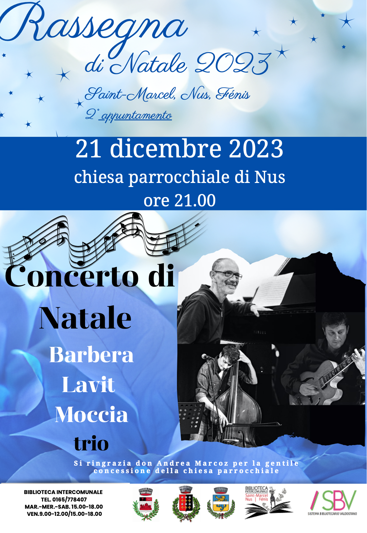 Concerto di Natale a Nus