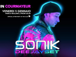 DJ Sonik in concerto a Courmayeur