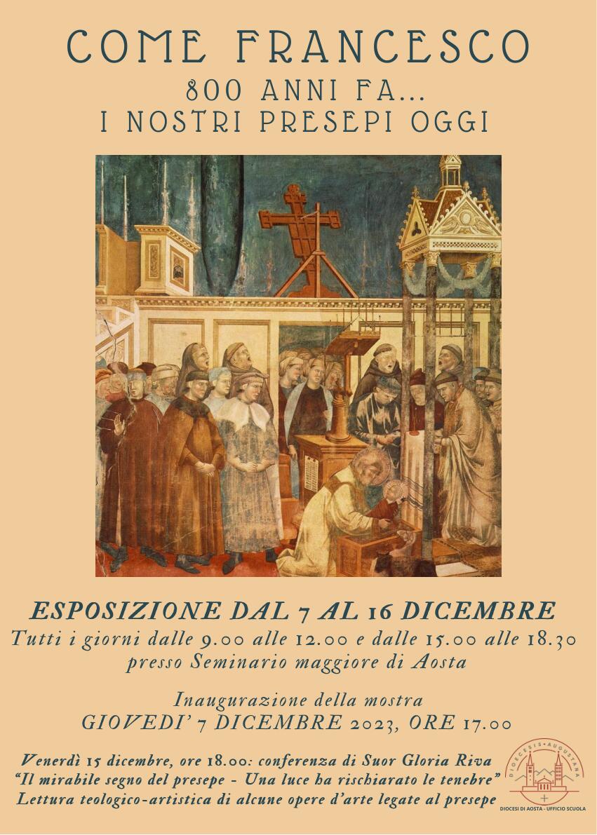 Mostra di presepi al Seminario maggiore di Aosta