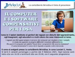 Corso per genitori, insegnanti ed educatori sui software compensativi per DSA