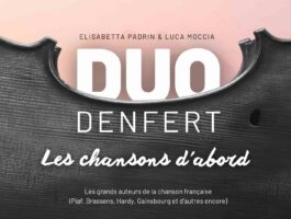 Il duo Denfert porta le Chansons d\'abord ad Aosta