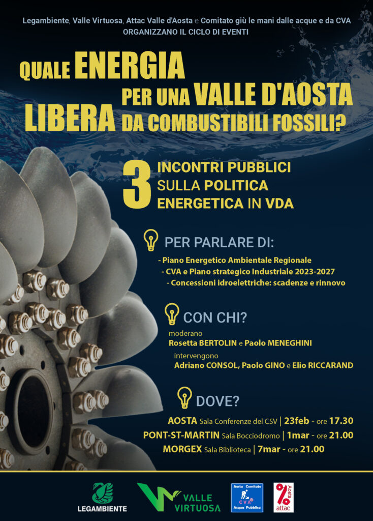 Locandina Evento Energia