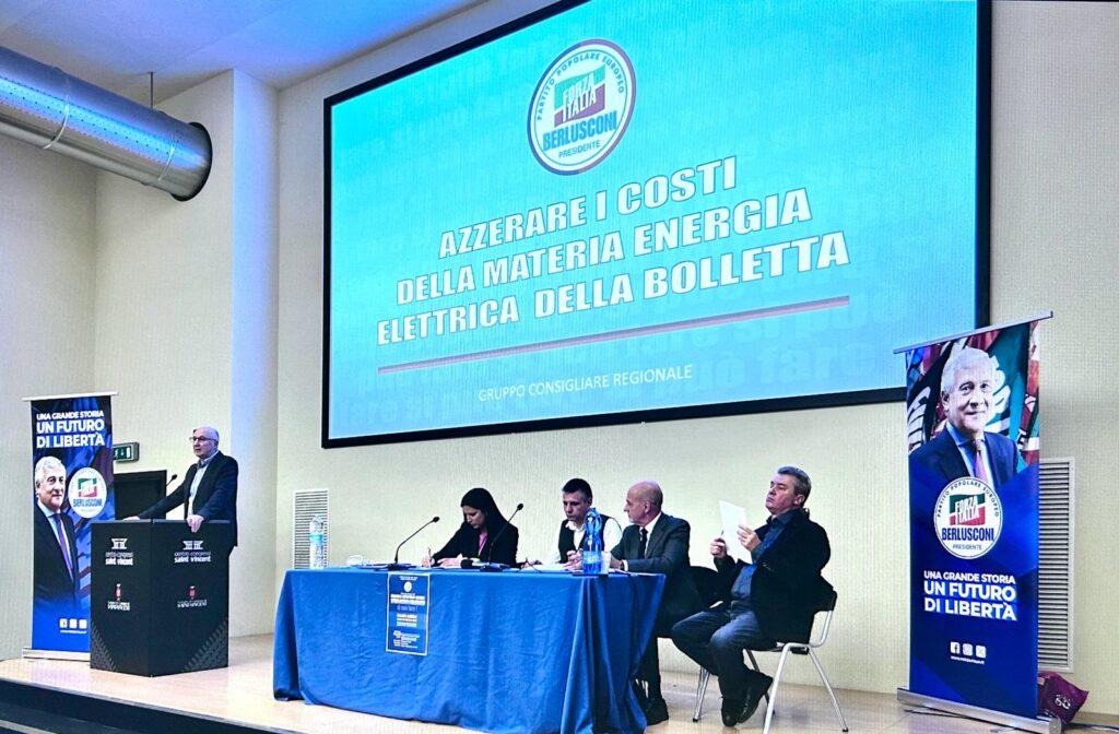 Serata Forza Italia VdA a Saint-Vincent
