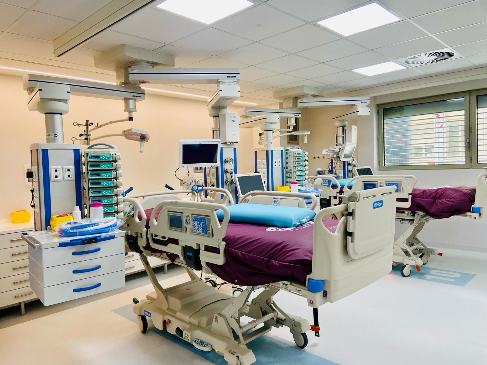 Nuova terapia intensiva all’Ospedale Parini