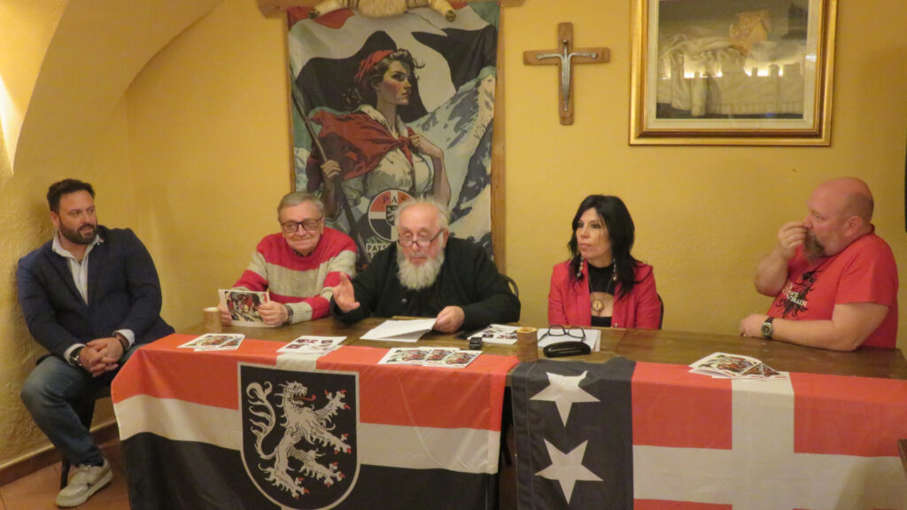 Philippe Milleret, Floran Corradin, Joseph Henriet, Daniela Amato e Michel Perret
