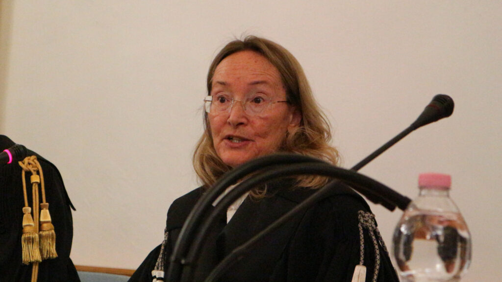 Silvia La Guardia, presidente del Tribunale amministrativo della Valle d'Aosta