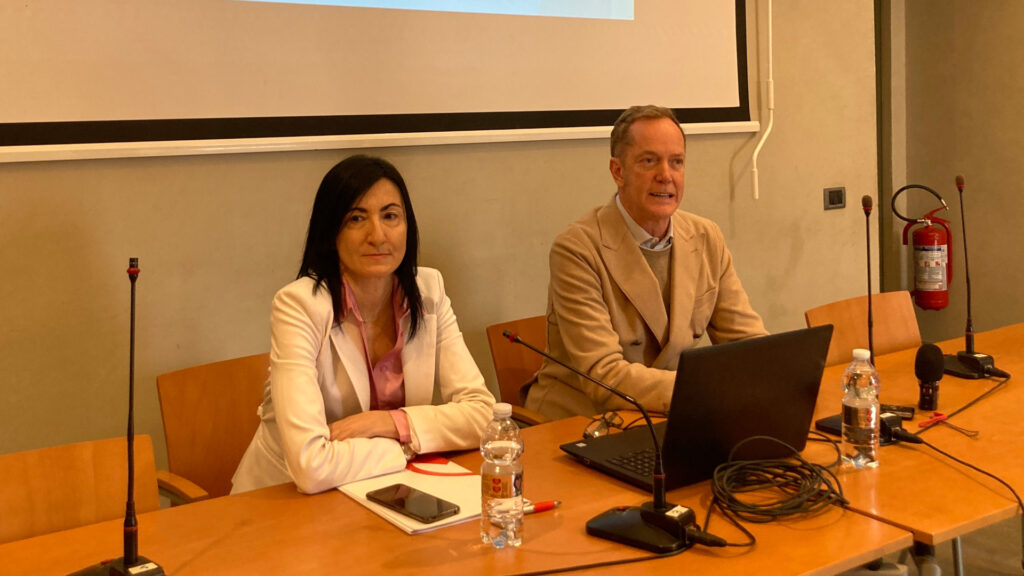 Marta Anello e Camillo Rosset, direttrice e presidente del Gal VdA