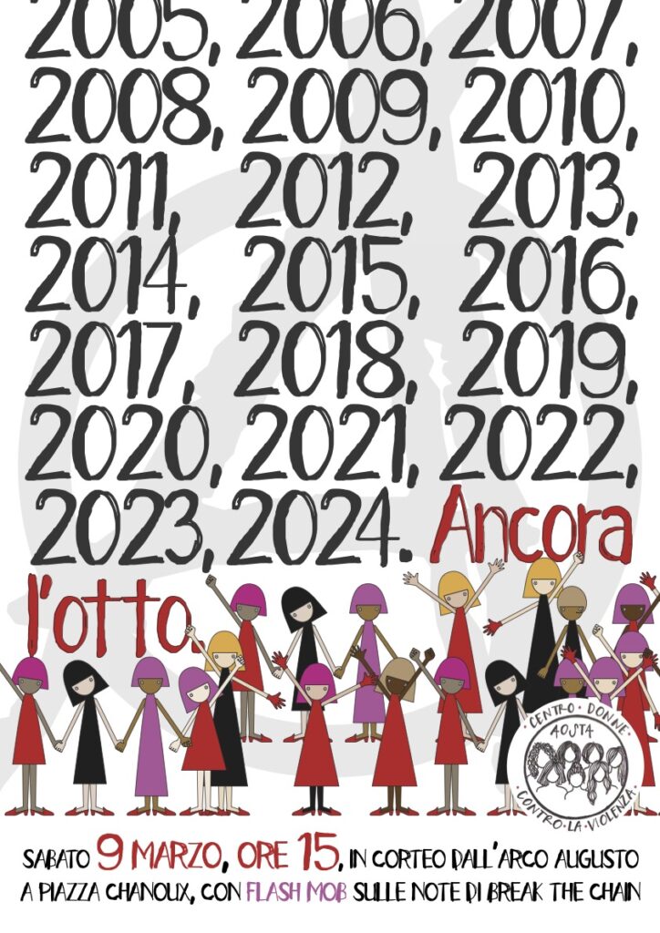 Locandina del corteo ancora Lotto