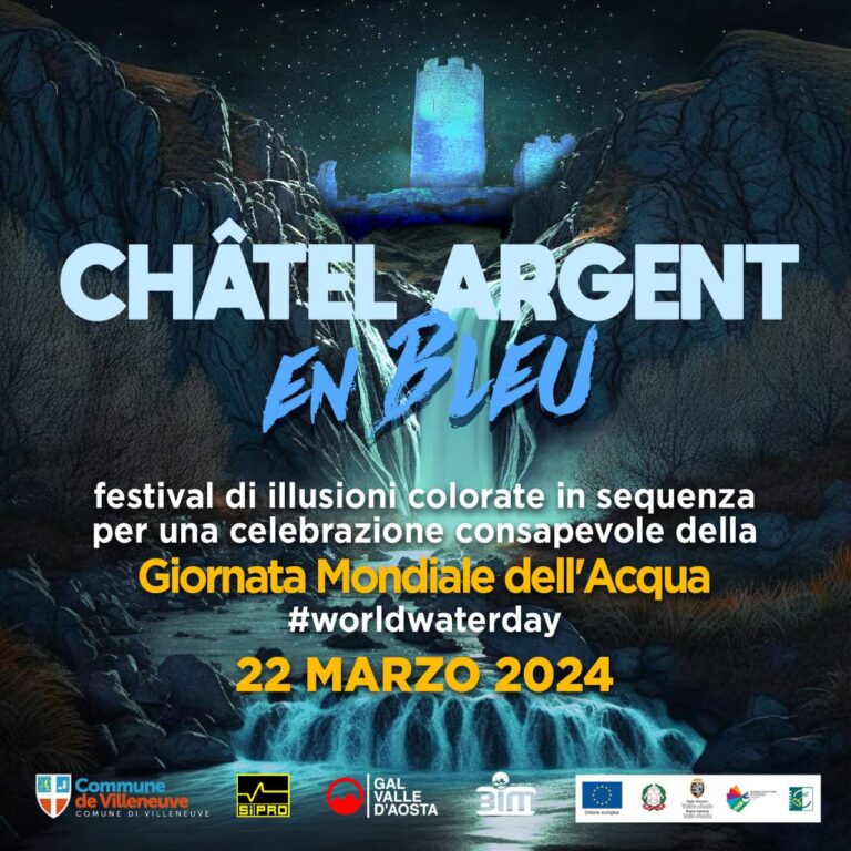 Villeneuve: acqua gratuita alla Casa dell’Acqua e spettacolo di luci a Châtel-Argent