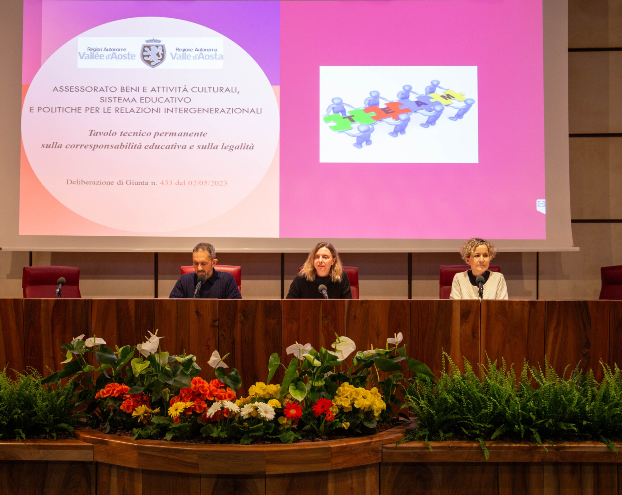 Riunito il Tavolo tecnico sulla Corresponsabilità educativa e legalità