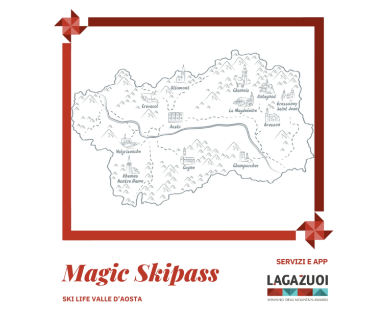 Magic Skipass della Valle d’Aosta vince ai Lagazuoi winning ideas mountain awards 2024