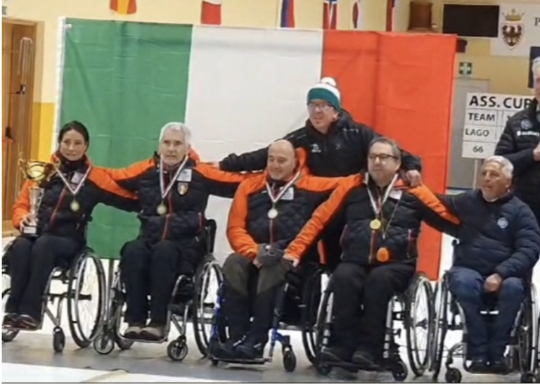Wheelchair Curling: Disval campione d'Italia per il terzo anno consecutivo