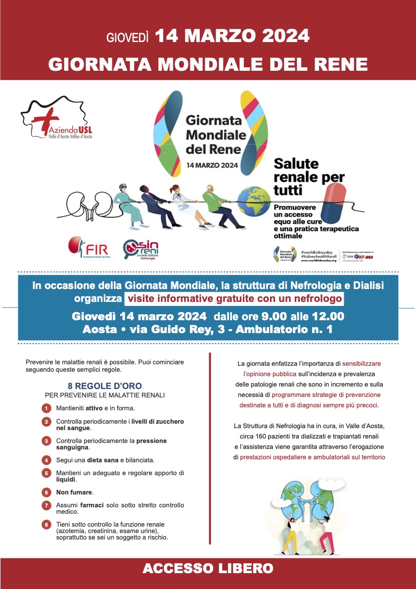 Giornata mondiale del rene 2024