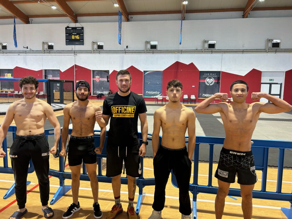 MMA delle Officine Jiu Jitsu di Aosta,
