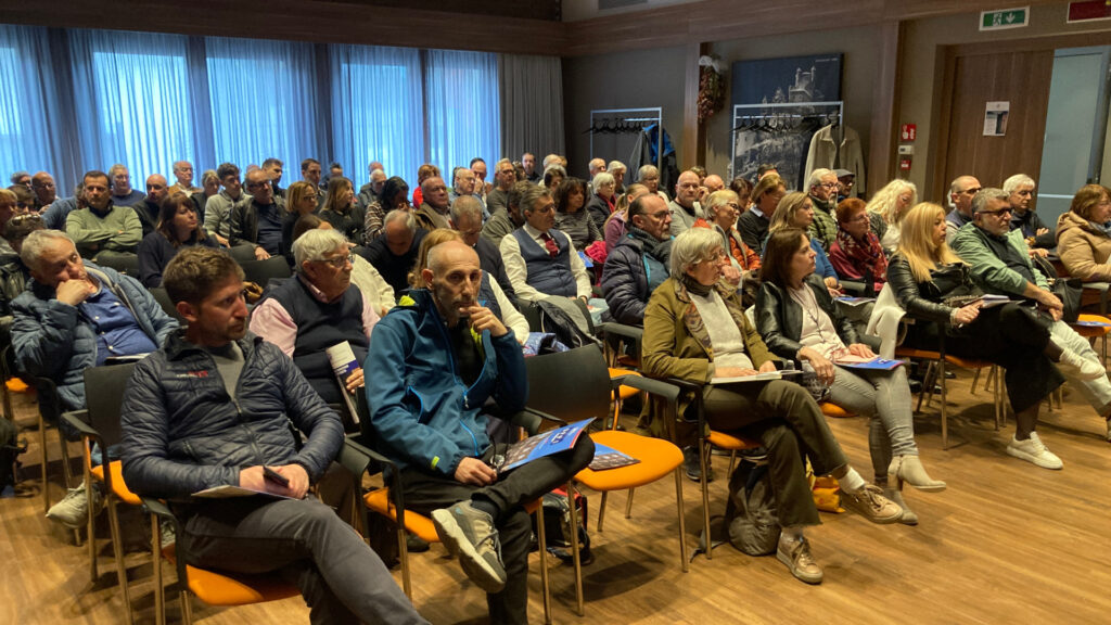 Il pubblico presente al convegno dell'Uppi dedicato agli affitti turistici
