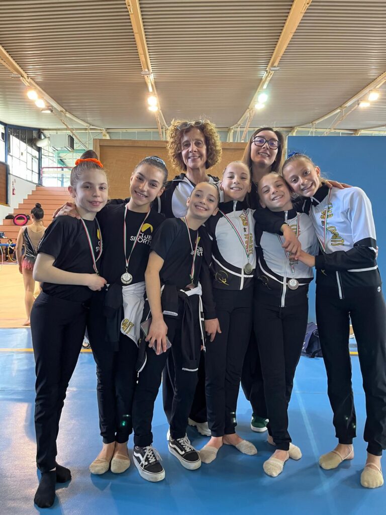 Club des Sports allieve 4 E Junior Insieme A Carlotta Pellissier e Monica Mondino