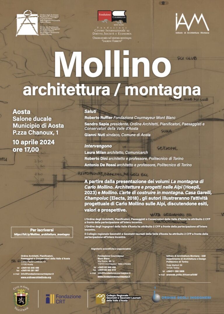 Approfondimento su Carlo Mollino: tra architettura e montagna