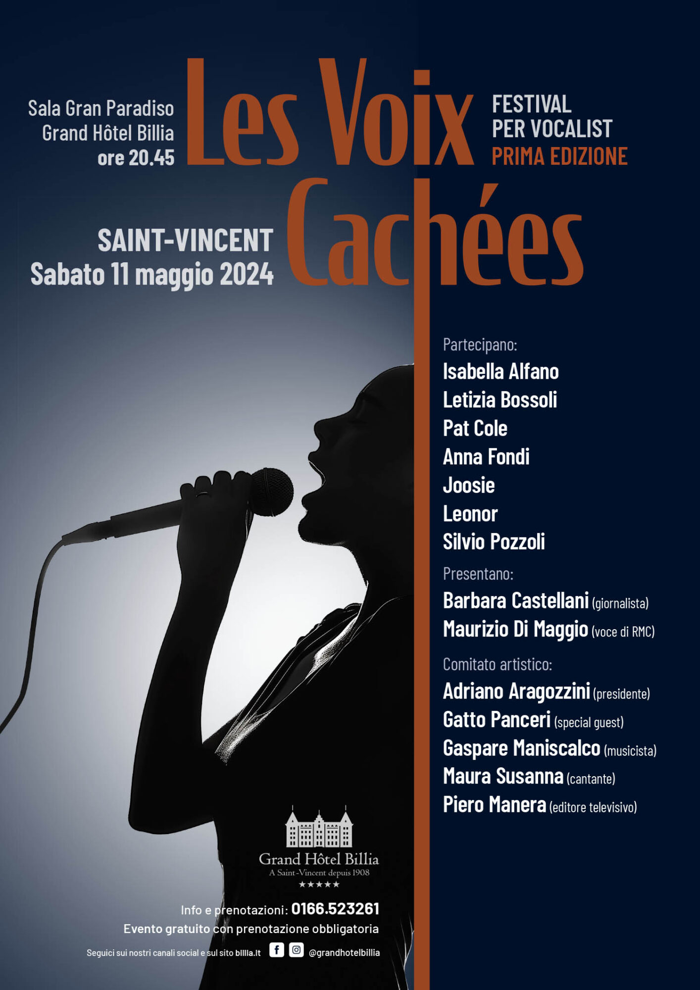 Saint-Vincent: prima edizione del festival Les voix cachées
