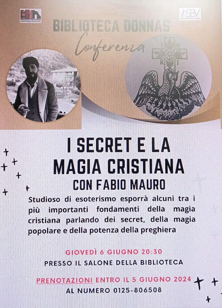 A Donnas, i secret e la magia cristiana con Fabio Mauro