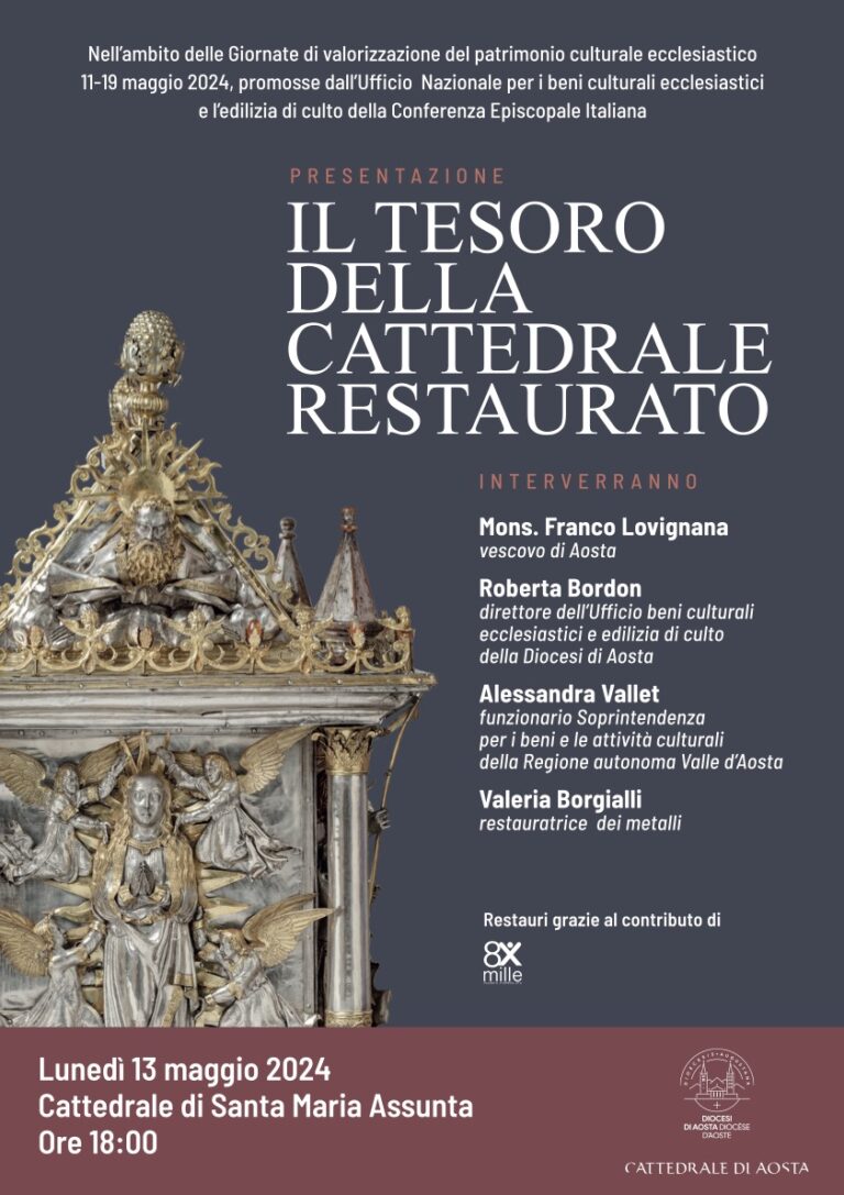 Un incontro sul Tesoro della Cattedrale restaurato