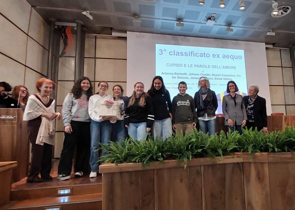 Concorso scrivere con gioia Classe Terza Classificata