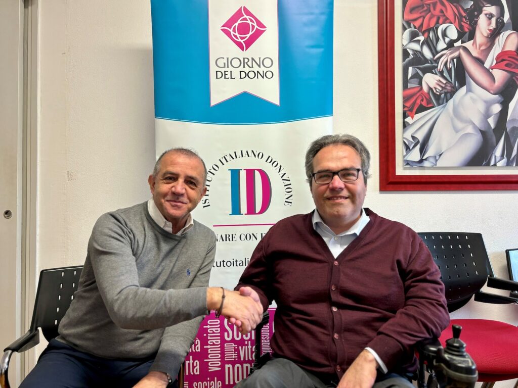 Claudio Latino, Presidente CSV VDA e Alberto Fontana, Presidente IID