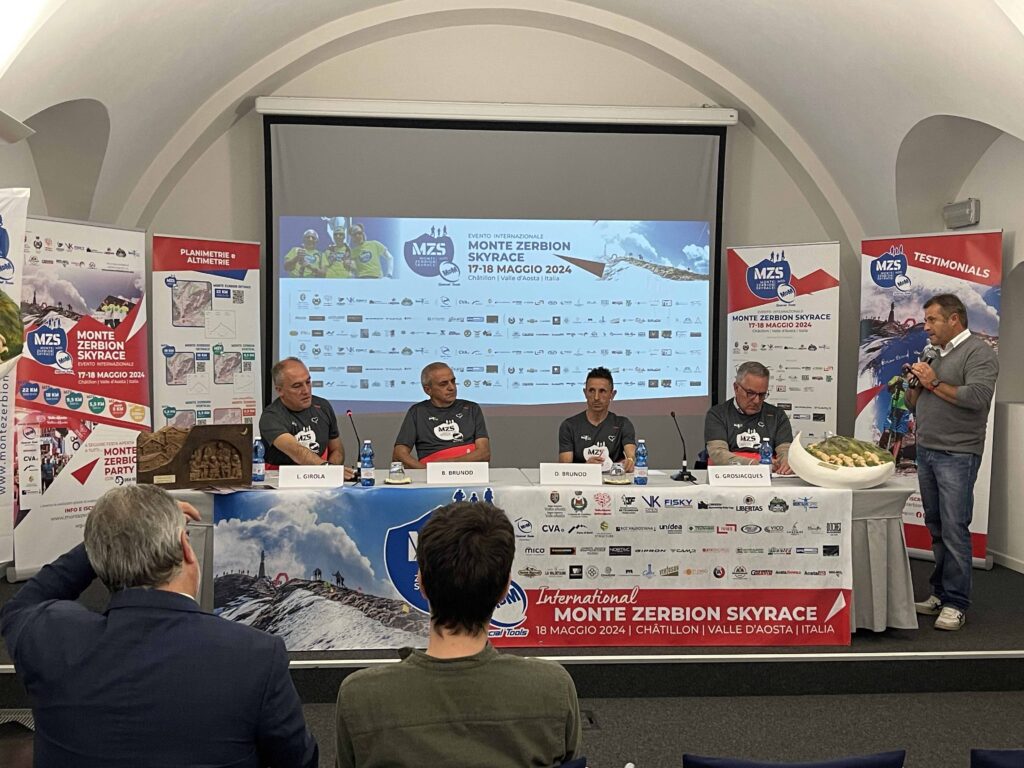 Presentazione dell'edizione 2024 della Zerbion SkyRace