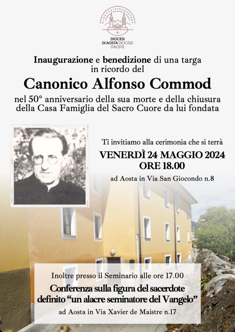 Commemorazione del 50° anniversario della morte di Alfonso Commod