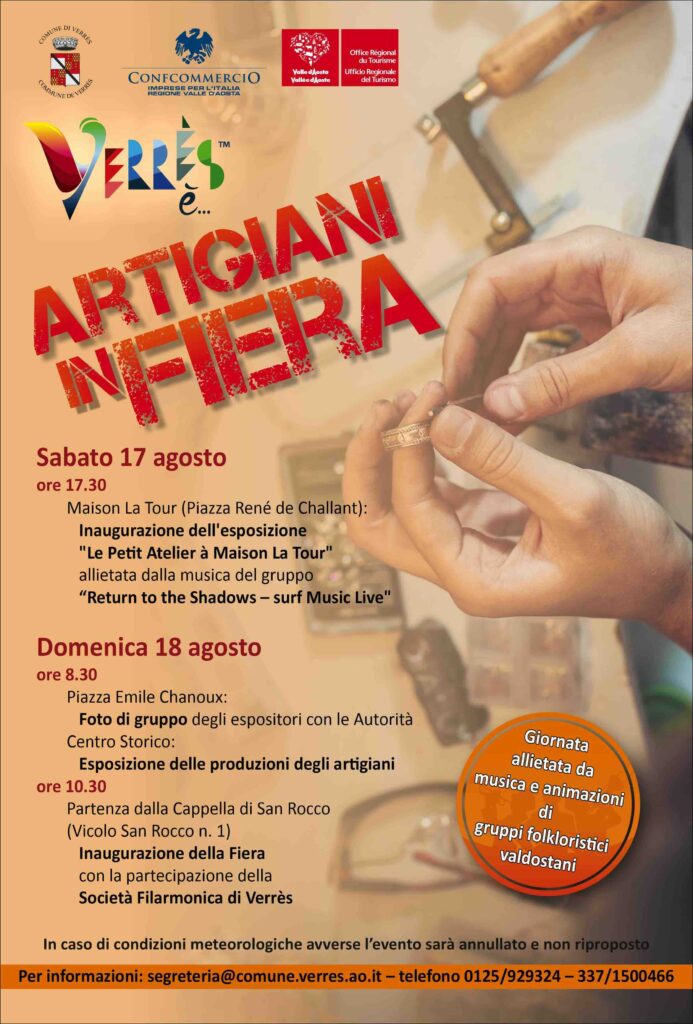 Locandina artigiani in fiera
