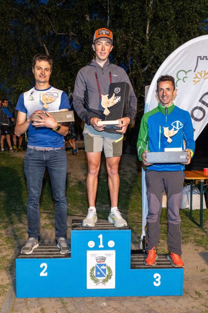 Cronoscalata Introd-Les Combes 2024 podio maschile