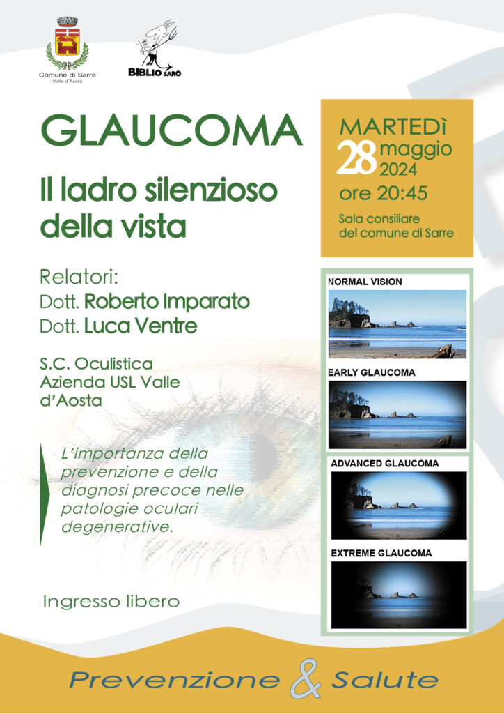 Locandina prevenzione Maculopatia del 28 maggio 2024