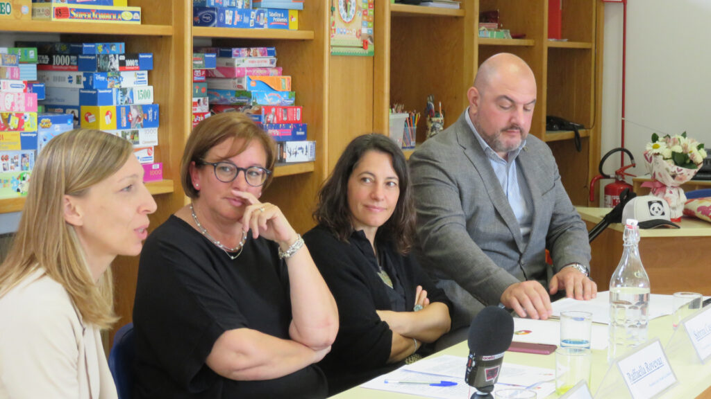 Paola Bacianella, Raffella Roveyaz, Sabrina Casola e Carlo Marzi