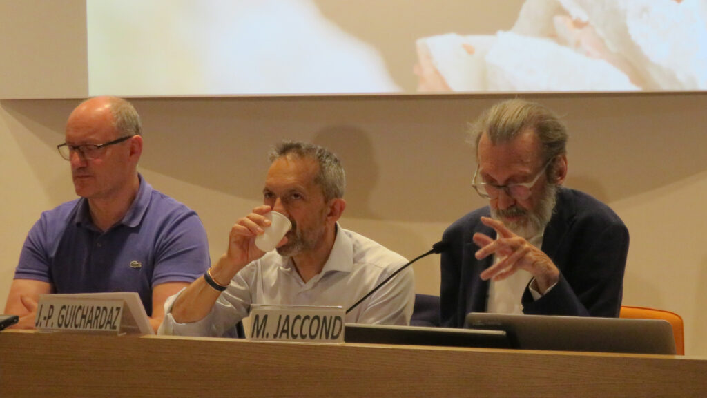 Amedeo Follioley, Jean-Pierre Guichardaz e Marco Jaccond