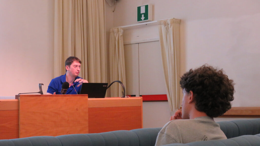 Enrico Vettorato, funzionario dell'ufficio delle politiche giovanili dell'Assessorato