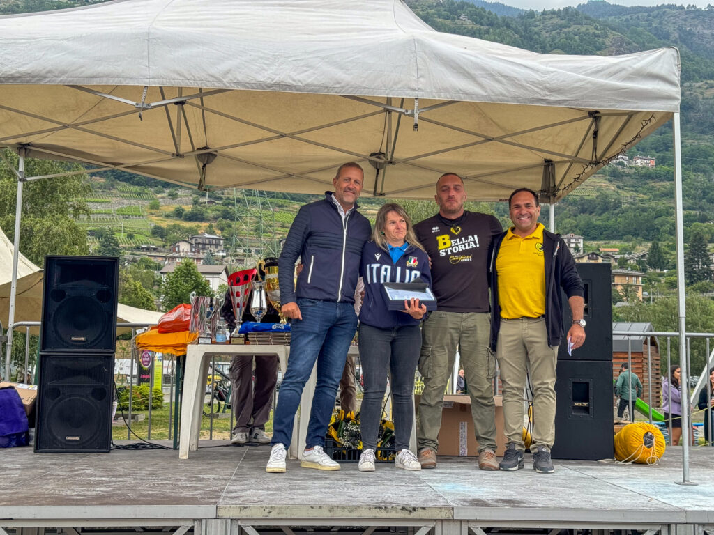 Premiazioni Stade Valdôtain Rugby