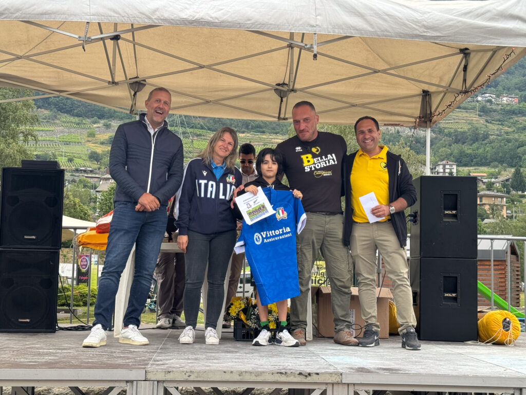 Premiazioni Stade Valdôtain Rugby